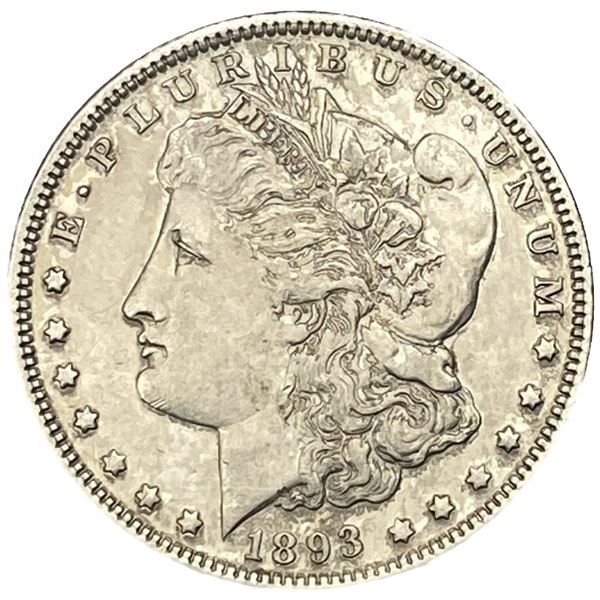 1893 Morgan Silver Dollar XF