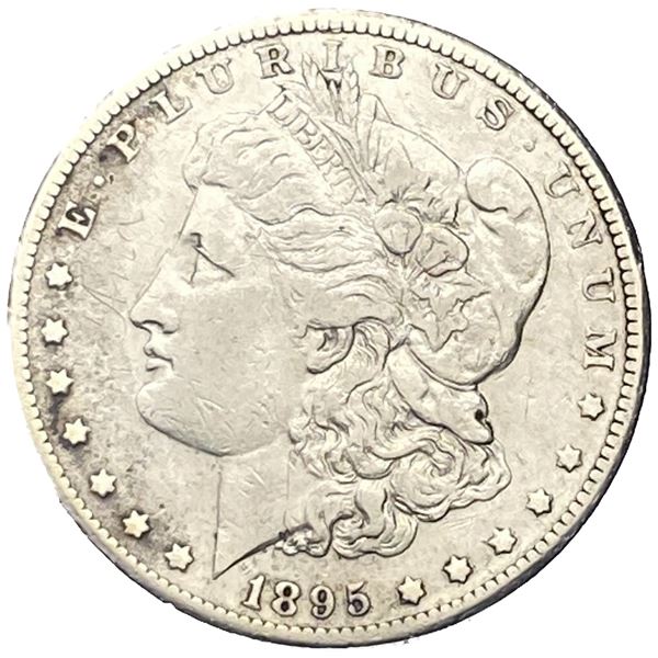 1895-O Morgan Silver Dollar VF
