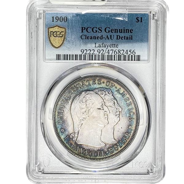 1900 Lafayette Silver Dollar PCGS AUDETAILS