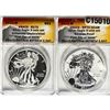 Image 1 : 2013-W Silver Eagle ANACS RP70DCAM 2 Coin Set