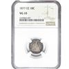 Image 2 : 1877-1883 CC Mint Silver Coin [3 Coins] NGC/PCGS VG8/10