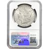 Image 2 : 1881-1921 GEM BU Morgan Silver Dollar [3 Coins] NGC MS62/64