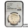 Image 1 : 1921 Silver Peace Dollar NGC MS63