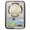 Image 2 : 1921 Silver Peace Dollar NGC MS62