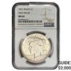 Image 1 : 1921 Silver Peace Dollar NGC MS62