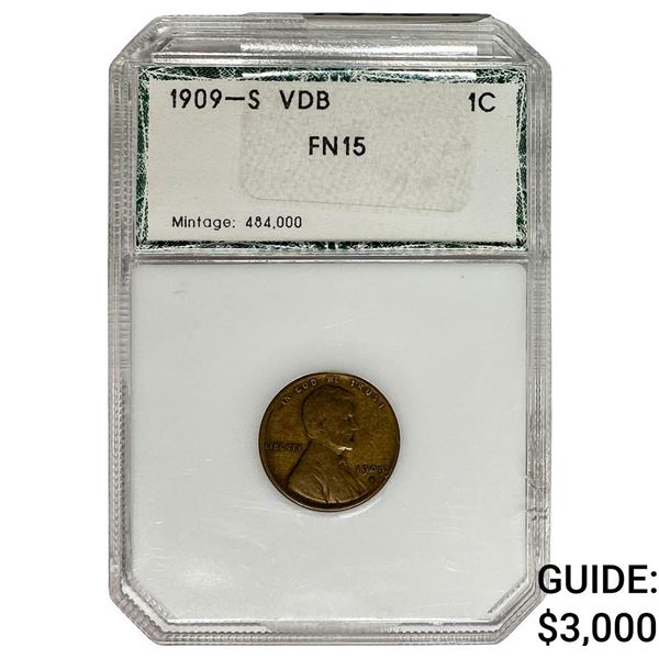 1909-S VDB Wheat Cent PCI FN15