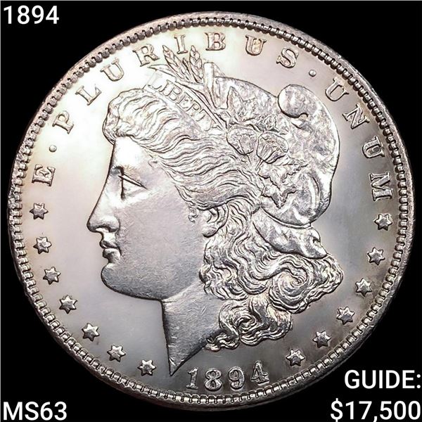 1894 Morgan Silver Dollar CHOICE BU