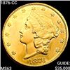 Image 1 : 1876-CC $20 Gold Double Eagle CHOICE BU