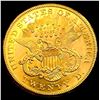 Image 2 : 1876-CC $20 Gold Double Eagle CHOICE BU