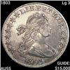 Image 1 : 1803 Lg 3 Draped Bust Half Dollar HIGH GRADE