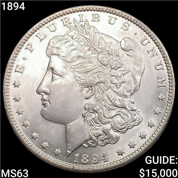 1894 Morgan Silver Dollar CHOICE BU