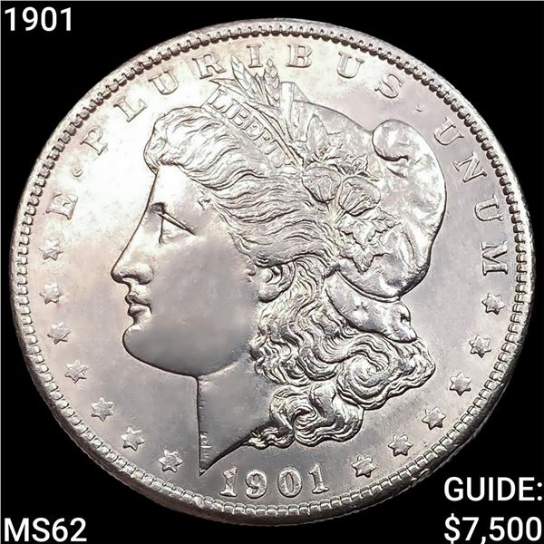 1901 Morgan Silver Dollar UNCIRCULATED