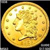 Image 1 : 1838 $2.50 Gold Quarter Eagle CHOICE BU