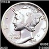 Image 1 : 1916-D Mercury Dime CLOSELY UNCIRCULATED