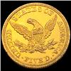 Image 2 : 1845 $5 Gold Half Eagle UNCIRCULATED