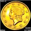 Image 1 : 1851-C Rare Gold Dollar CHOICE BU