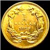 Image 2 : 1873 Rare Gold Dollar GEM BU PL