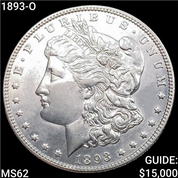1893-O Morgan Silver Dollar UNCIRCULATED