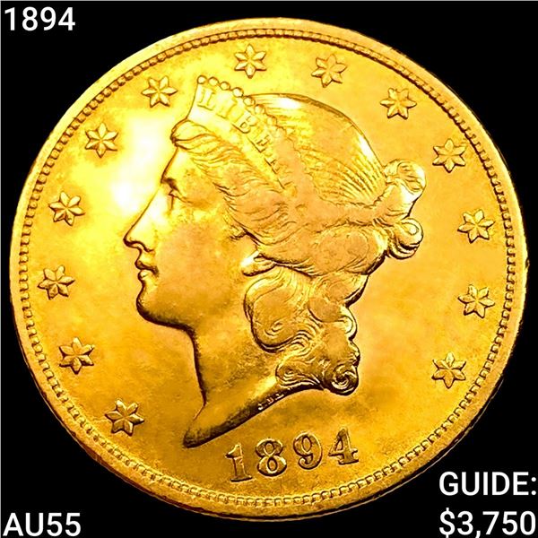 1894 $20 Gold Double Eagle HIGH GRADE