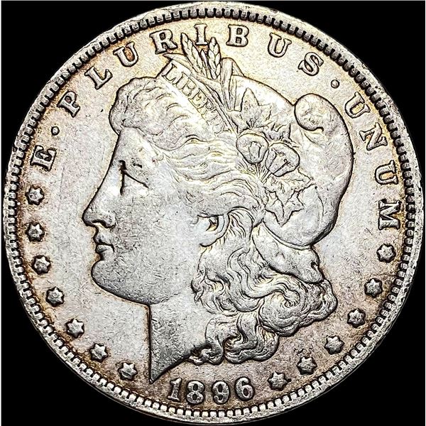 1896-O Silver Morgan Dollar NEARLY UNCIRCULATED
