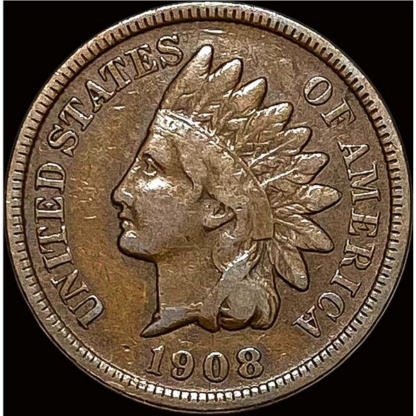 1908-S Indian Head Cent LIGHTLY CIRCULATED