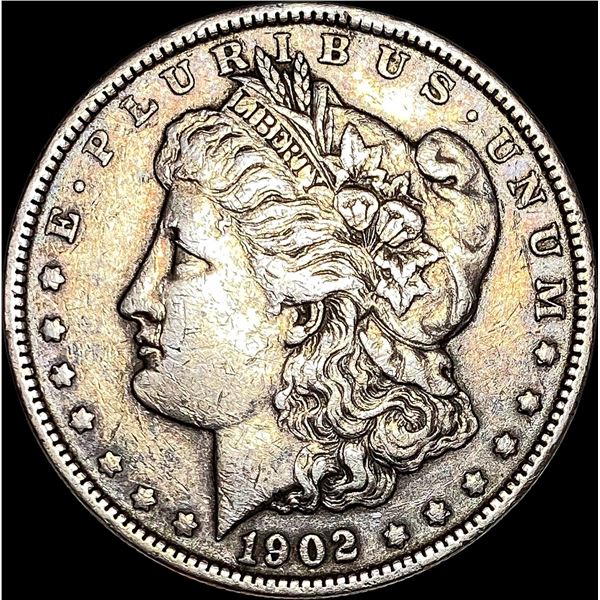 1902 Morgan Silver Dollar NEARLY UNCIRCULATED
