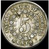 Image 2 : 1866 Shield Nickel NEARLY UNCIRCULATED