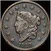 1827 Coronet Head Large Cent LIGHTLY CIRCULATED