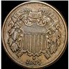 Image 1 : 1865 Two-Cent Piece NEARLY UNCIRCULATED