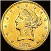 1874 Liberty Head Eagle $10 Gold UNCIRCULATED