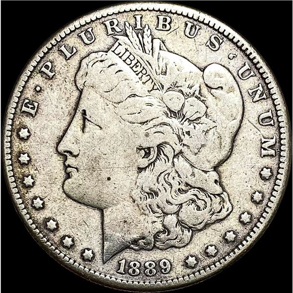 1889-S Silver Morgan Dollar LIGHTLY CIRCULATED