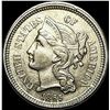 1865 Nickel Three-Cent Piece UNCIRCULATED