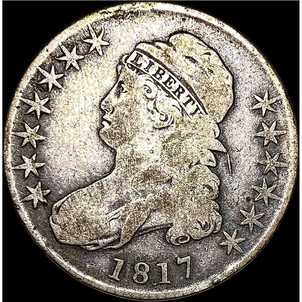 1817 Capped Bust Half Dollar NICELY CIRCULATED