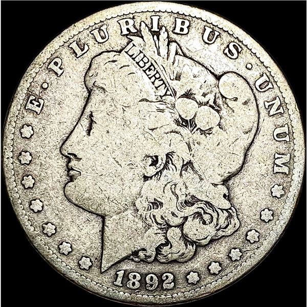 1892-S Silver Morgan Dollar NICELY CIRCULATED