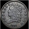 1835 Classic Head Half Cent NEARLY UNCIRCULATED