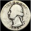 Image 1 : 1932-D Silver Washington Quarter NICELY CIRCULATED
