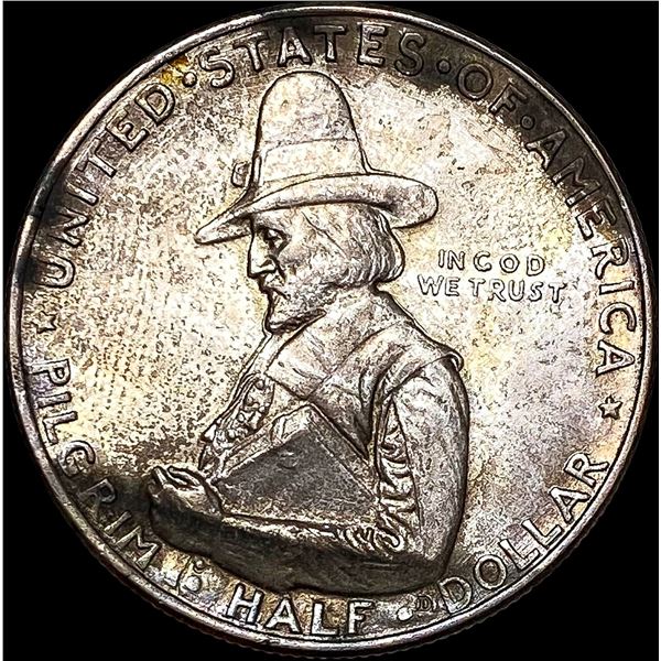 1920 Silver Pilgrim Half Dollar UNCIRCULATED