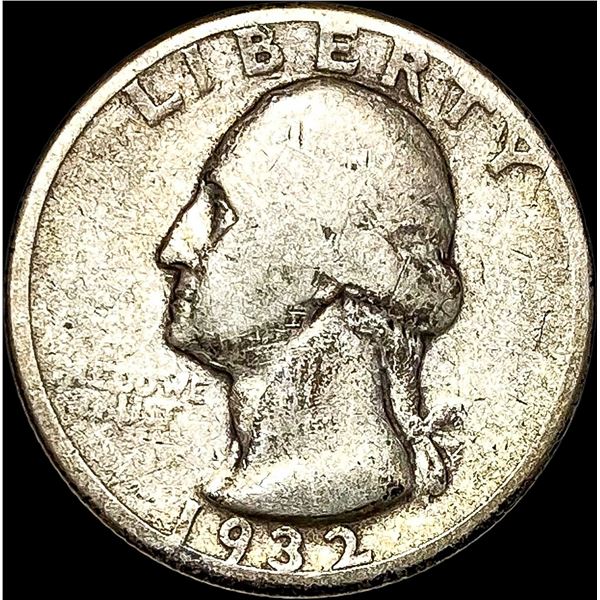 1932-D Silver Washington Quarter NICELY CIRCULATED
