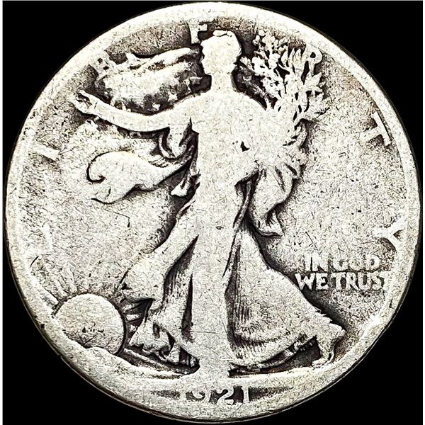 1921-D Walking Liberty Half Dollar NICELY CIRCULATED