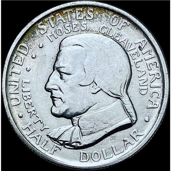 1936-S Silver Cleveland Half Dollar CHOICE BU