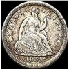 1857-O Seated Liberty Half Dime NEARLY UNCIRCULATED