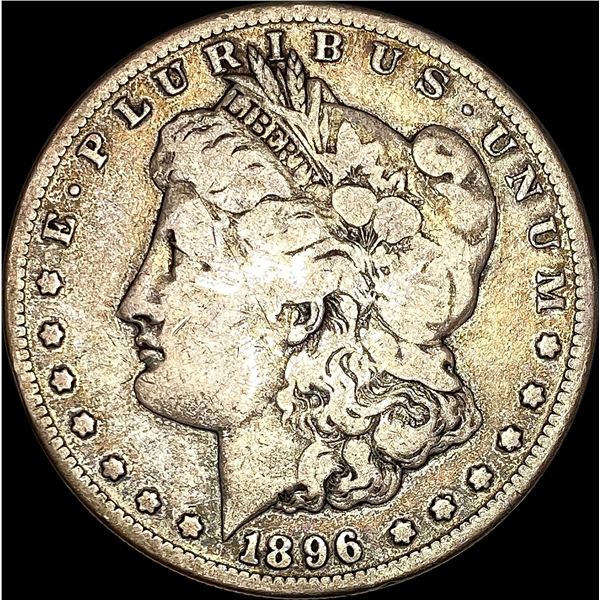 1896-S Silver Morgan Dollar NICELY CIRCULATED
