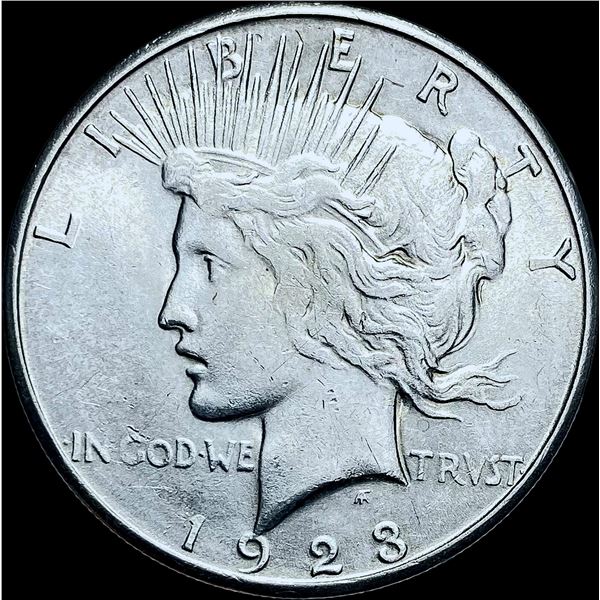 1923-S Silver Peace Dollar CHOICE BU