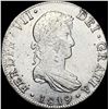 1819 Silver 8 Reales Spain (Ferdinand VII) LIGHTLY CIRCULATED