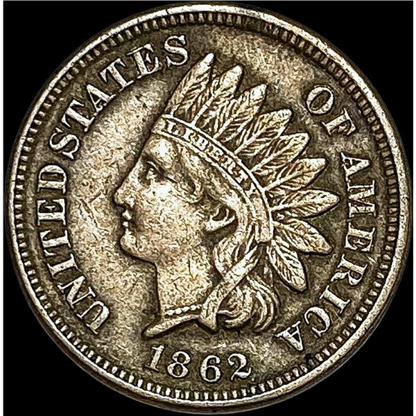 1862 Indian Head Cent LIGHTLY CIRCULATED