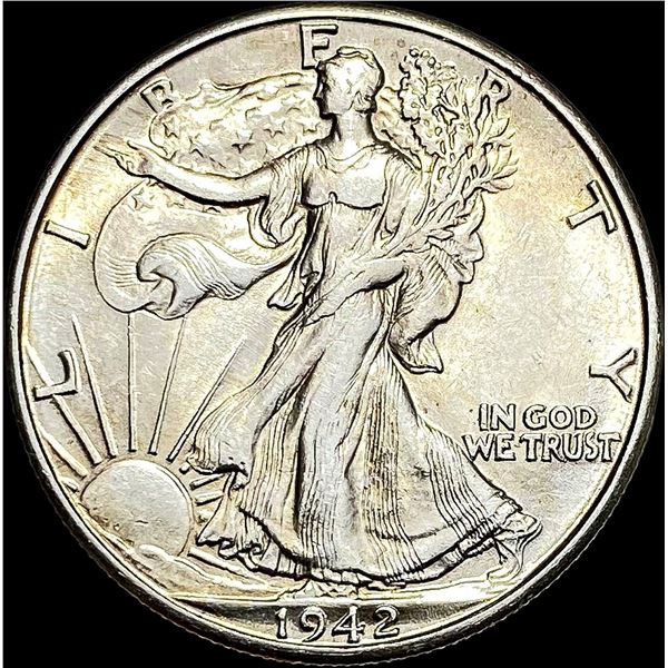 1942-D Walking Liberty Half Dollar UNCIRCULATED