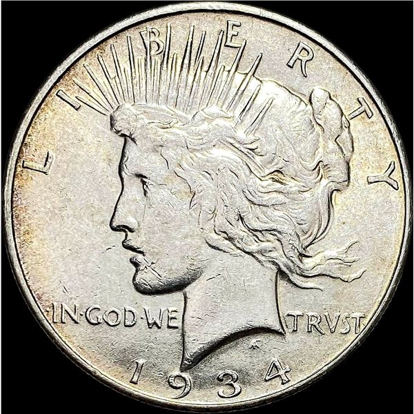 1934-D Silver Peace Dollar CLOSELY UNCIRCULATED