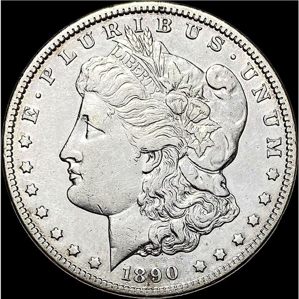 1890-CC Silver Morgan Dollar NEARLY UNCIRCULATED