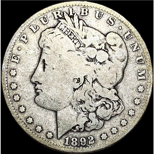 1892-S Morgan Silver Dollar NICELY CIRCULATED