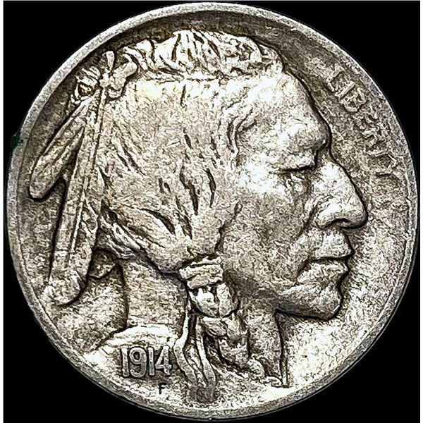 1914-S Buffalo Nickel ABOUT UNCIRCULATED